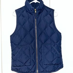 Quilted J Crew Vest
